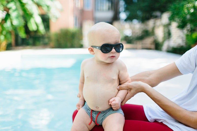 Babiators Childrenâ€™s Aviator UV Protection Sunglasses (Ages 3-5Y Original, Jet Black) - Image 5